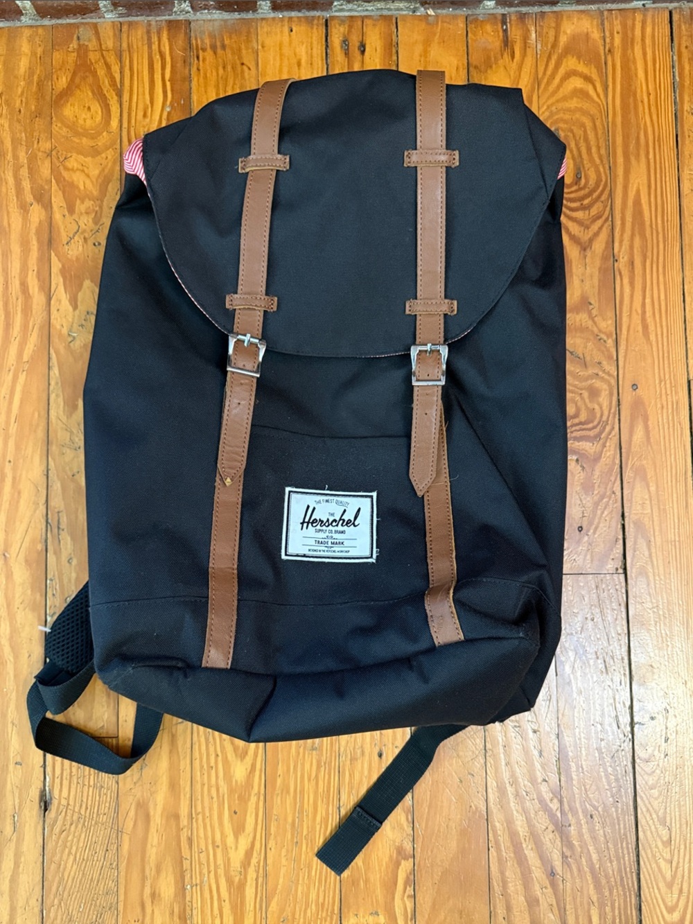 Herschel Supply Company Black Backpack with Straps